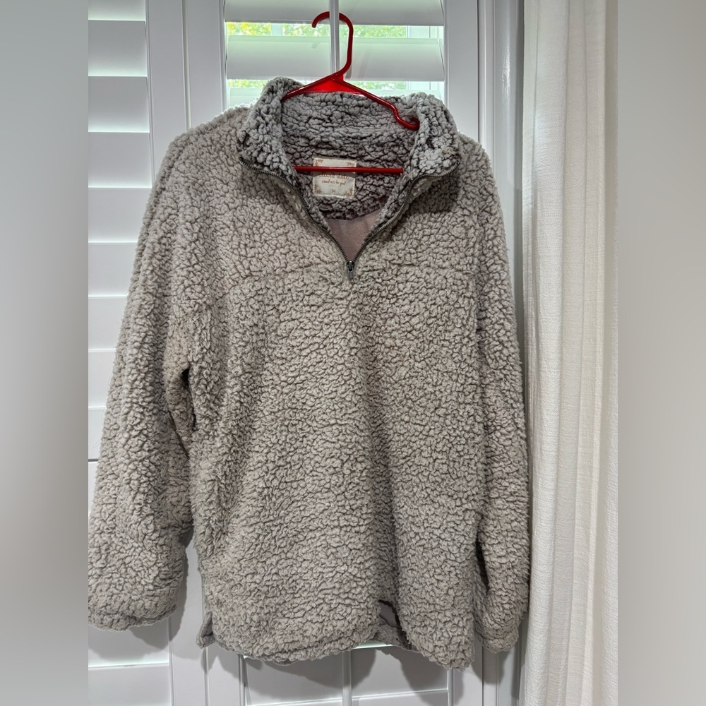 Altar'd State Gray Cowl Neck Sweater